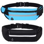 Reflective Slim Waist Bags for Fitness Walking Cycling Running Hiking